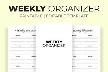 Weekly Organizer