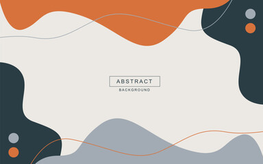 Vector abstract background with wave elements