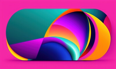 Colorful origami paper as abstract wallpaper background (Generative AI)