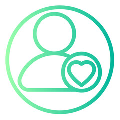 favorite gradient icon