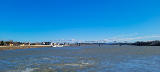 The Danube at Komarno, Slovakia