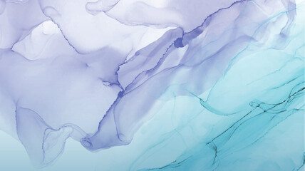 Fluid Blue Alcohol Ink background, trendy watercolor texture, liquid abstract texture, trendy marble texture
