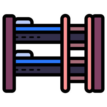 recommend clip art: bunk bed illustration