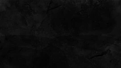 Old black background. Grunge texture. Dark wallpaper. Blackboard