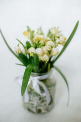 bouquet of white flowers