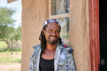 village African man