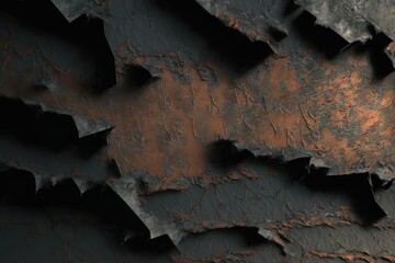 Grunge Texture. Abstract and Textured Background Illustration. Render. Created with Generative AI