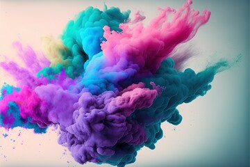 Fototapeta premium Wavy Lines. Abstract and Textured Background Illustration. Render. Created with Generative AI