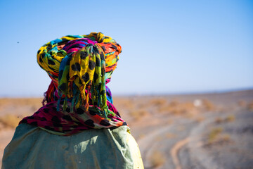 nomad in desert