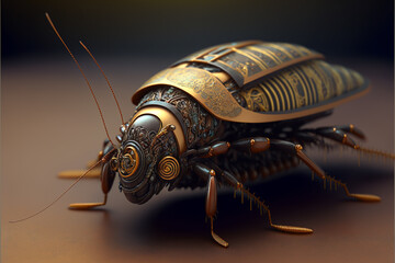 Intelligent Sensors and Movement Control in the Robotic Cockroach