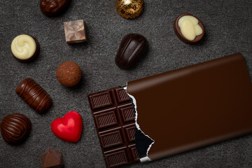 バレンタインデーのチョコレート