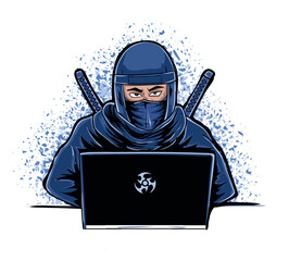 Blue Ninja hacker