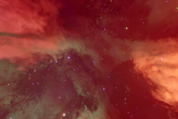 outer space nebula cloud background