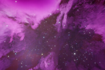 outer space nebula cloud background