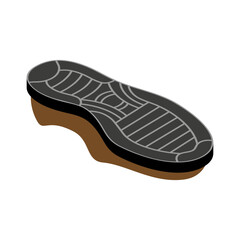 Shoe Upside Down Composition