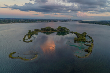 Strawberry Island on the Niagara River Being Restored