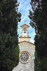 Fototapeta na wymiar Jewish Boninovo Cemetery in Dubrovnik, Croatia