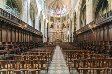 St Stephan's Toulouse Cathedral, Toulouse Occitanie, France