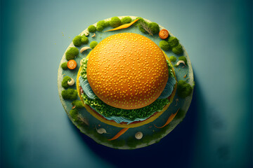 cheeseburger, generative ai