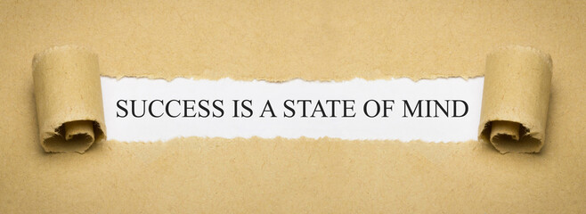 Success is a state of mind
