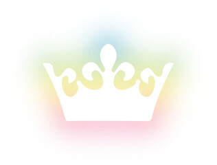 Set of crown neon