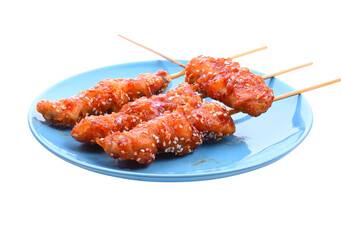 Spicy chicken, korean food, chicken transparent png