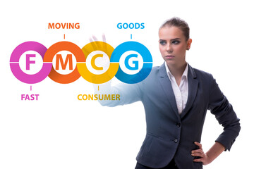 FMCG concept - fast moving consumer goods