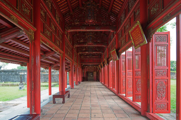 Imperial Royal Palace of Nguyen dynasty in Hue, Vietnam