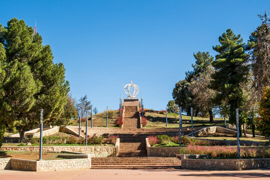 Royal monument in  a beautiful park, Ifrane, Morocco