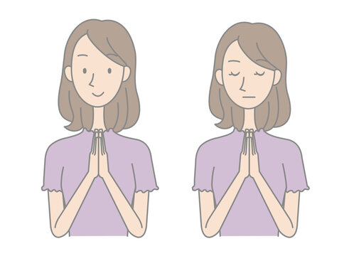 woman-praying-with-hands-together