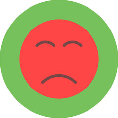Obraz premium Sad Face Icon
