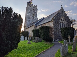 church in the village