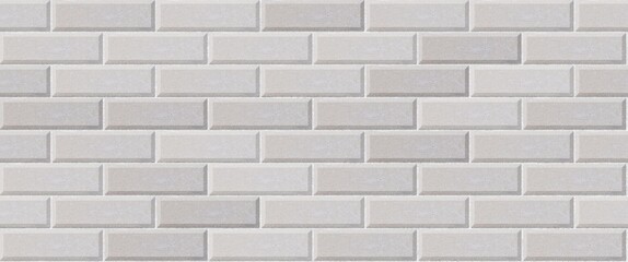 White Matte Porcelain Brick Stretcher texture wall background