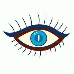 evil eye, na, turkish, greek, clairvoyance, divination, mysticism isolated vector