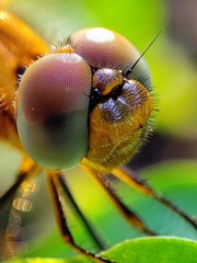 dragon fly close up