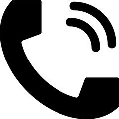 Phone Glyph Web Icon