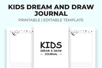 Kids Dream And Draw Journal