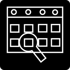 solid Significance event design vector icon