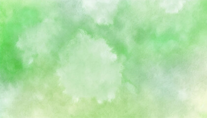 Abstract light green watercolor for background