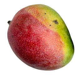 une mangue sur un fond transparent