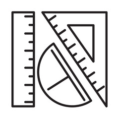 RULER design vector icon