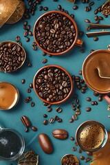 "The Magic of a Cup of Coffee: A Journey Through Flavor and Aroma"

A cup of coffee is more than just a beverage, it's an experience.

