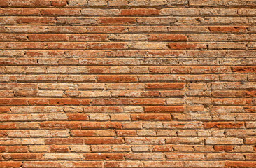 Old Brick Wall Textured Background