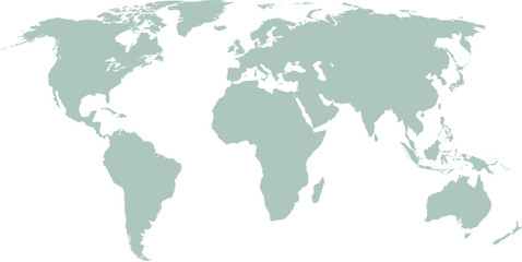 Fototapeta na wymiar World map. Flat earth planet. Global geography
