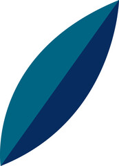 Leaf flat icon Spring decor element