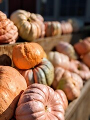 pumpkins and gourds