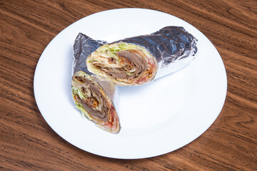 Turkish Shawarma durum