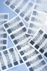 Rfid tags close up