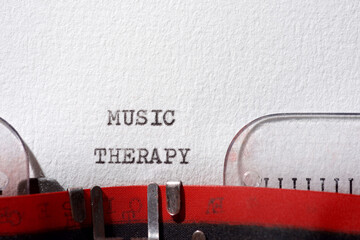 Music therapy text