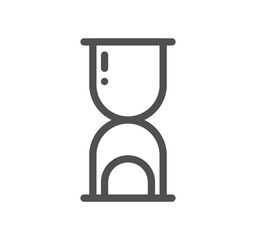 Time related icon outline and linear vector.